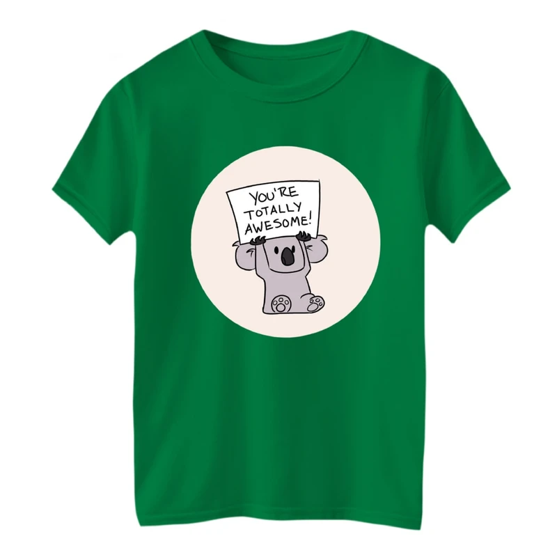 تی شرت آستین کوتاه بچگانه مدل کوالا