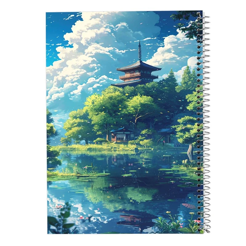 دفتر نقاشی 50 برگ مدوپد مدل طبیعت کد DF15370