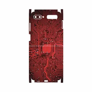 MAHOOT Red-Printed-Circuit-Board-FullSkin Cover Sticker for Samsung Galaxy Z Flip