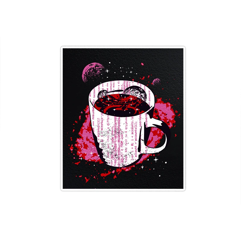 استیکر تزئینی موبایل و تبلت ماسا دیزاین مدل  stkv0285 طرح coffee
