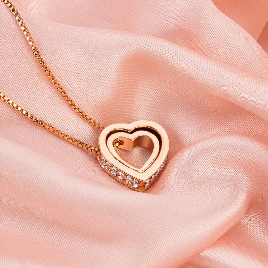 گردنبند زنانه کوبیک مدل QN-271091