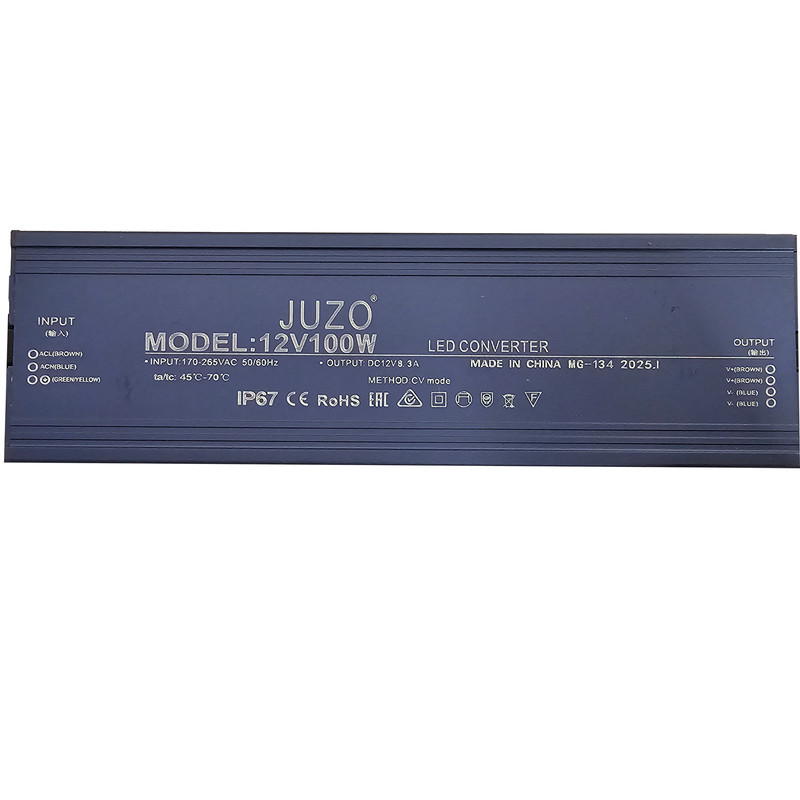 منبع تغذیه 12 ولت جوزو مدل 12V100W