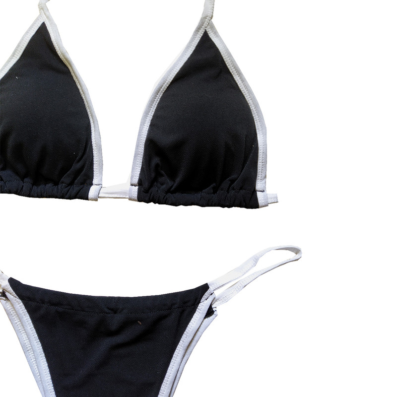 ست شورت و سوتین زنانه مدل نئونی رنگ سفید