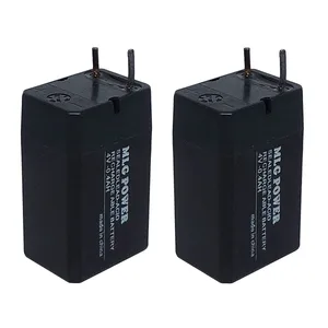 باتری سیلد اسید ام ال جی مدل TKML-400ma ظرفیت 0.4 آمپر ساعت بسته 2 عددی 