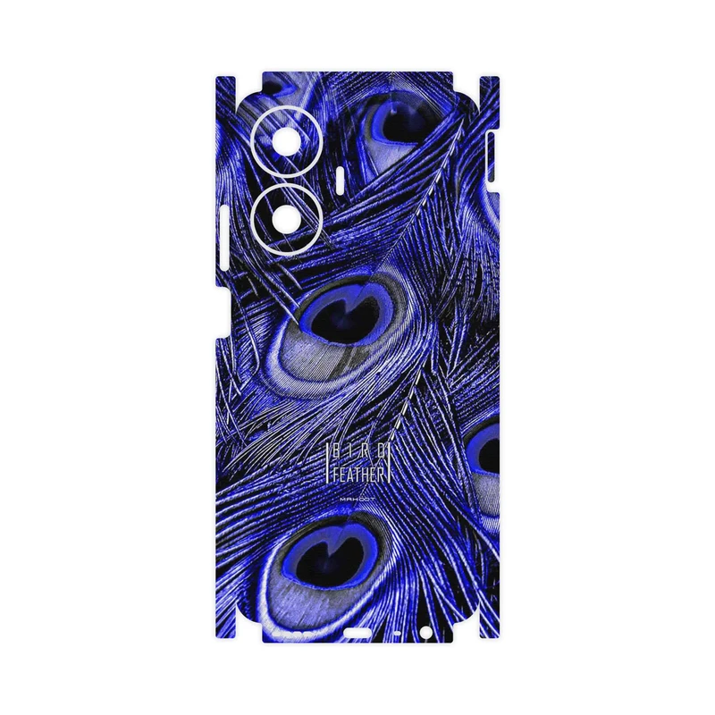 برچسب پوششی ماهوت مدل Purple Feather-FullSkin مناسب برای گوشی موبایل ریلمی C55