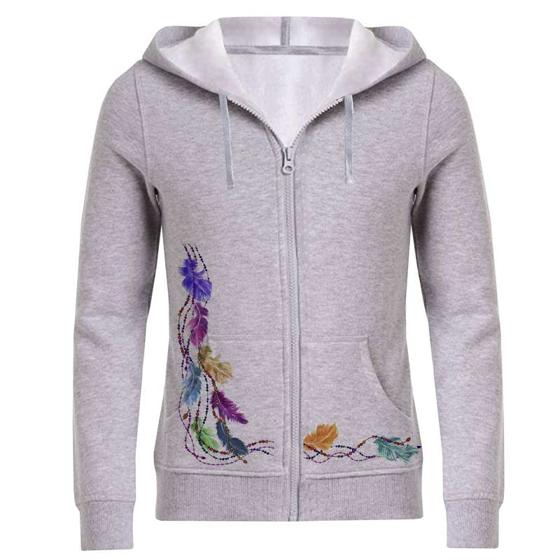 سویشرت زنانه مدل پر F104