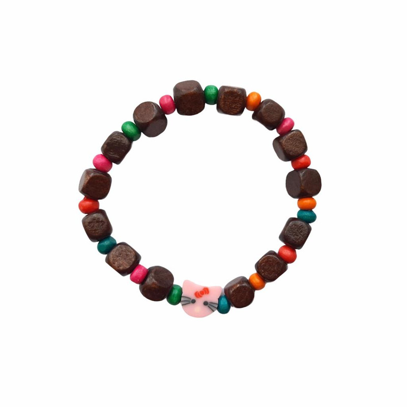 دستبند دخترانه طرح گربه