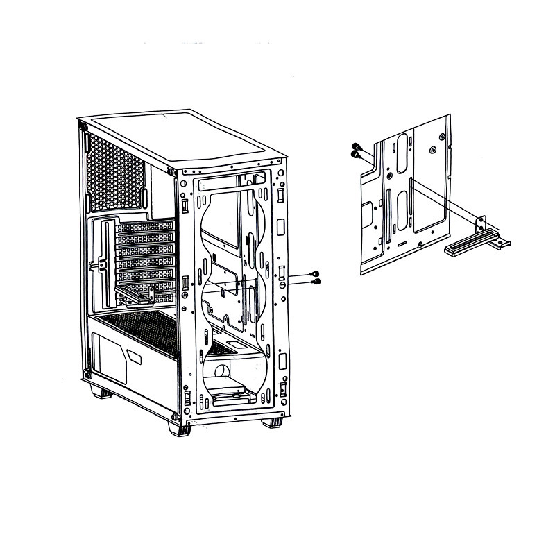 نگهدارنده کارت گرافیک گیمینگ  مدل GPU 192B