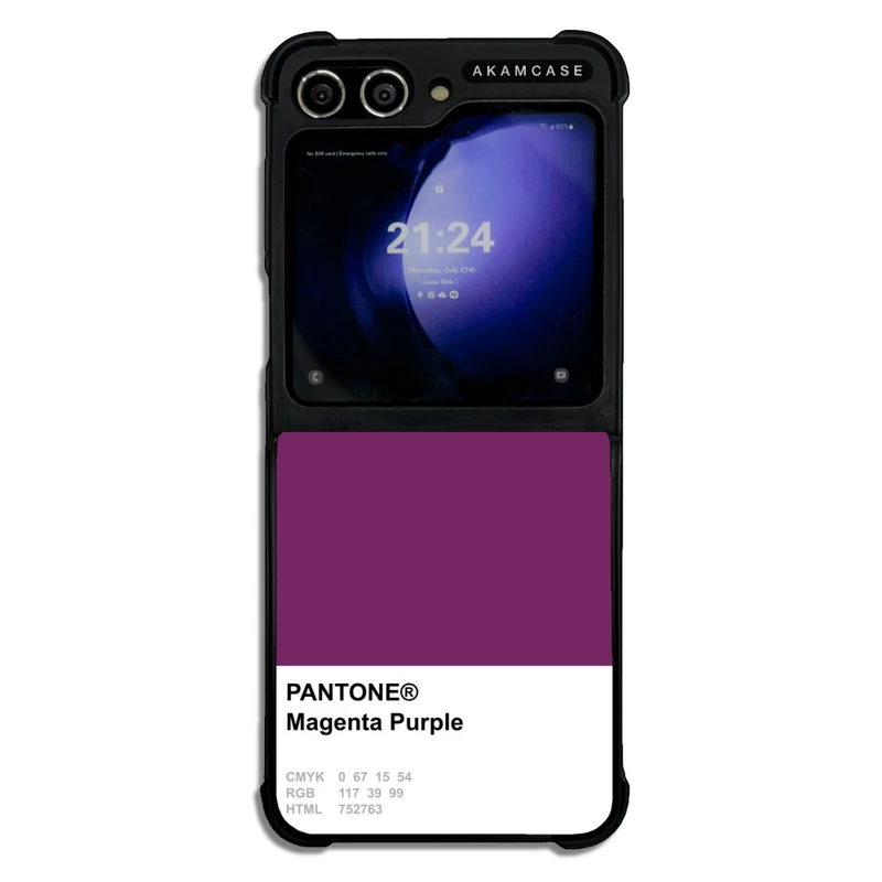 کاور آکام مدل AMC-WSGZFLIP5-PANTONE-6 مناسب برای گوشی موبایل سامسونگ Galaxy Z Flip 5