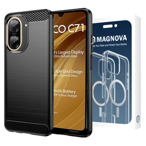 MagNova GripTech Mobile Case For Xiaomi Poco X7 Pro / Redmi Turbo 4