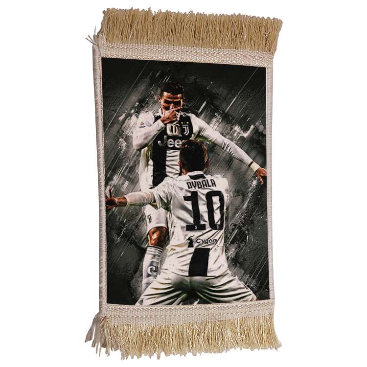 فرش ماشینی دیوارکوب مدل رونالدو کد 347