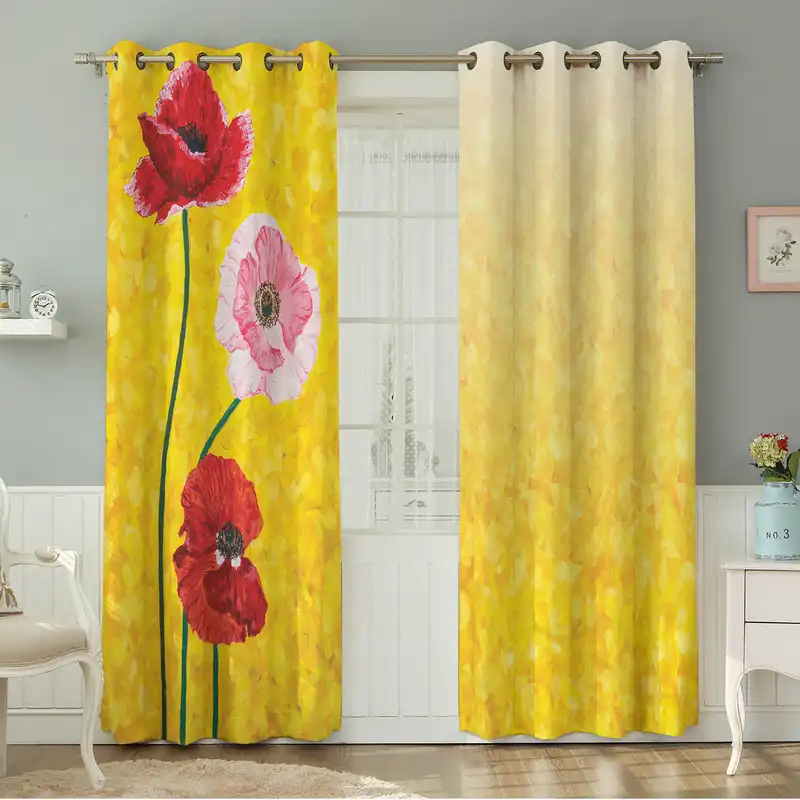 پرده نیروانا طرح کودک مدل مخمل کد 4754 سایز 140×280 سانتی متر