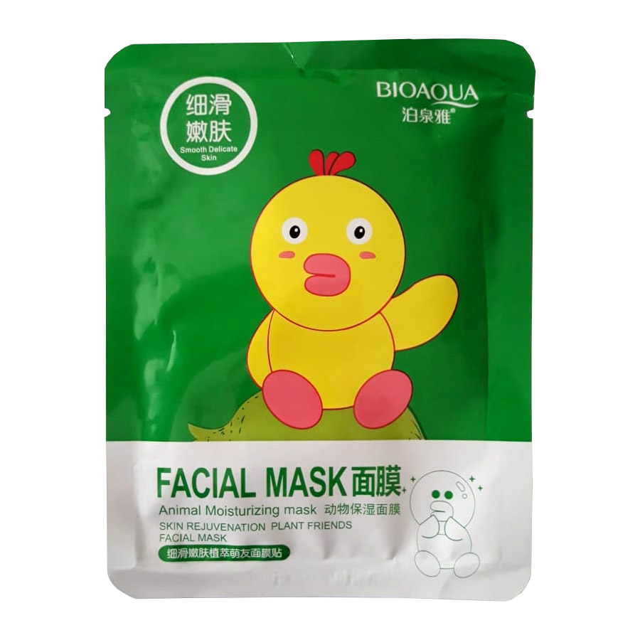 ماسک صورت بایو آکوا مدل smooth delicate skin وزن 30 گرم