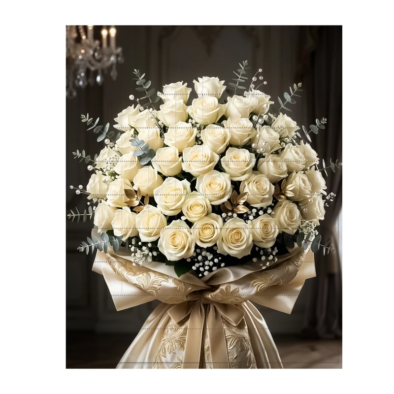 برچسب طرح دسته گل کد 9100