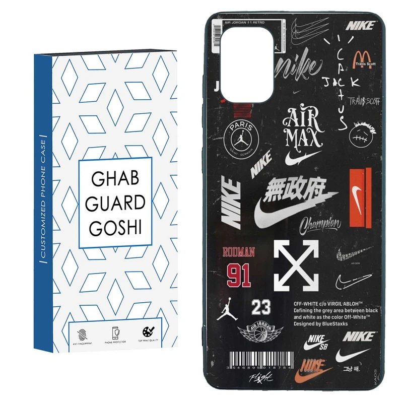 کاور قاب گارد گوشی طرح نایک کد TPU-281 مناسب برای گوشی موبایل سامسونگ  GALAXY A71 