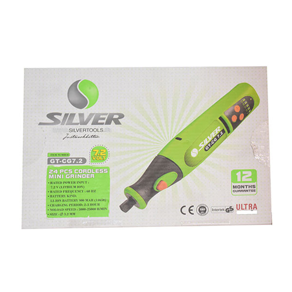 مجموعه 24 عددی فرز انگشتی سیلور مدل GT-CG7.2