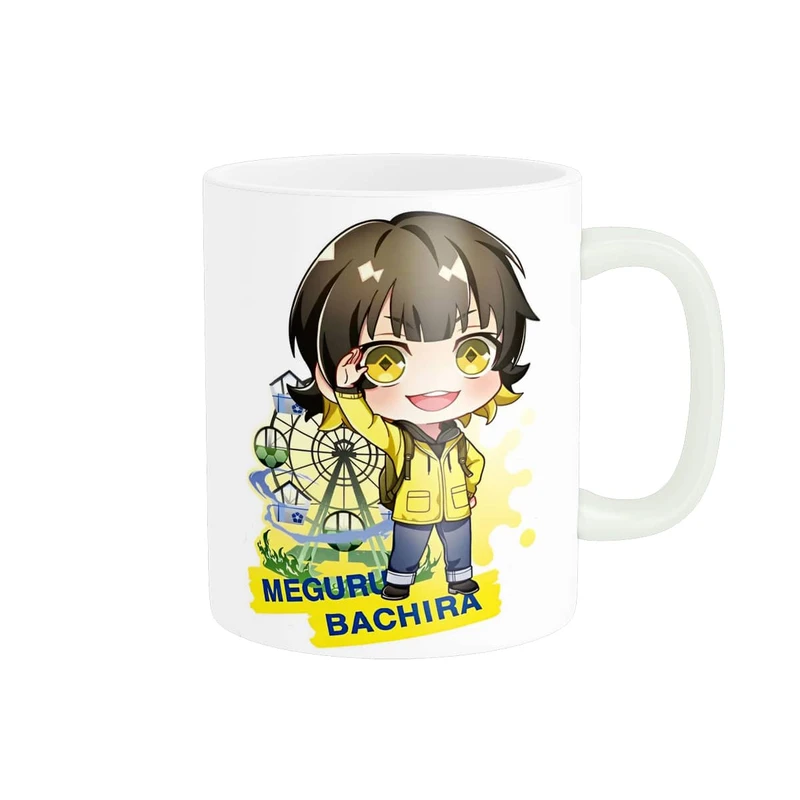 ماگ طرح انیمه قفل آبی بلو لاک Blue Lock کد wall-03