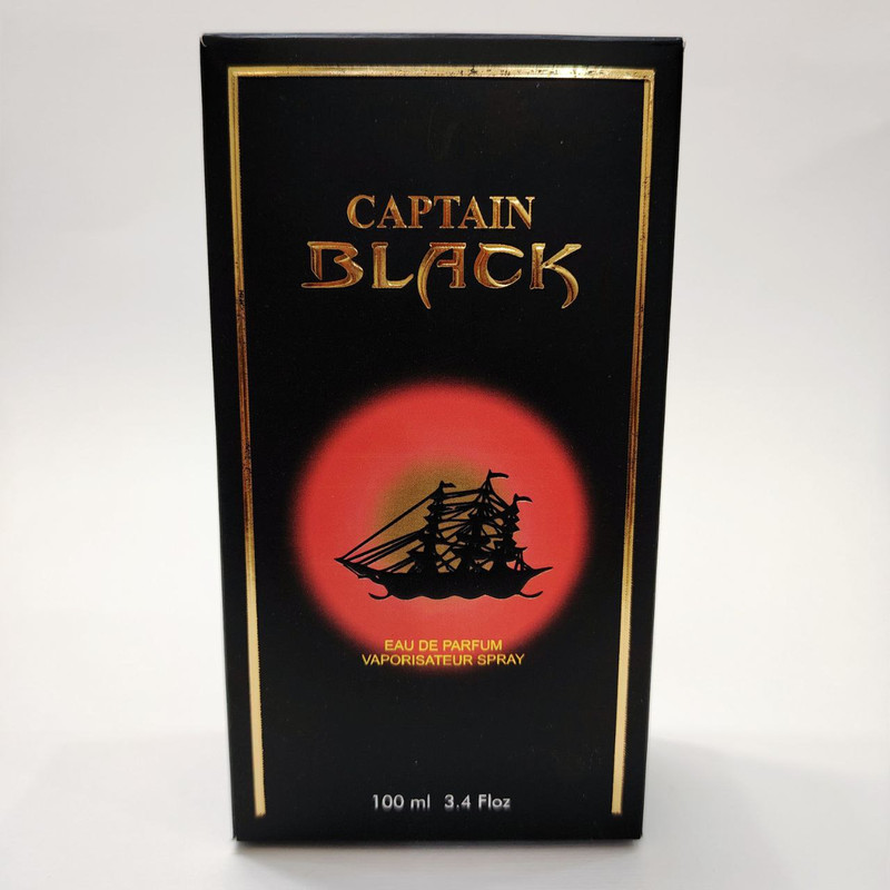 ادیوپرفیوم شرکت کلپک مردانه مدل کاپتان بلک با رایحه گرم حجم 100 میلی لیتر