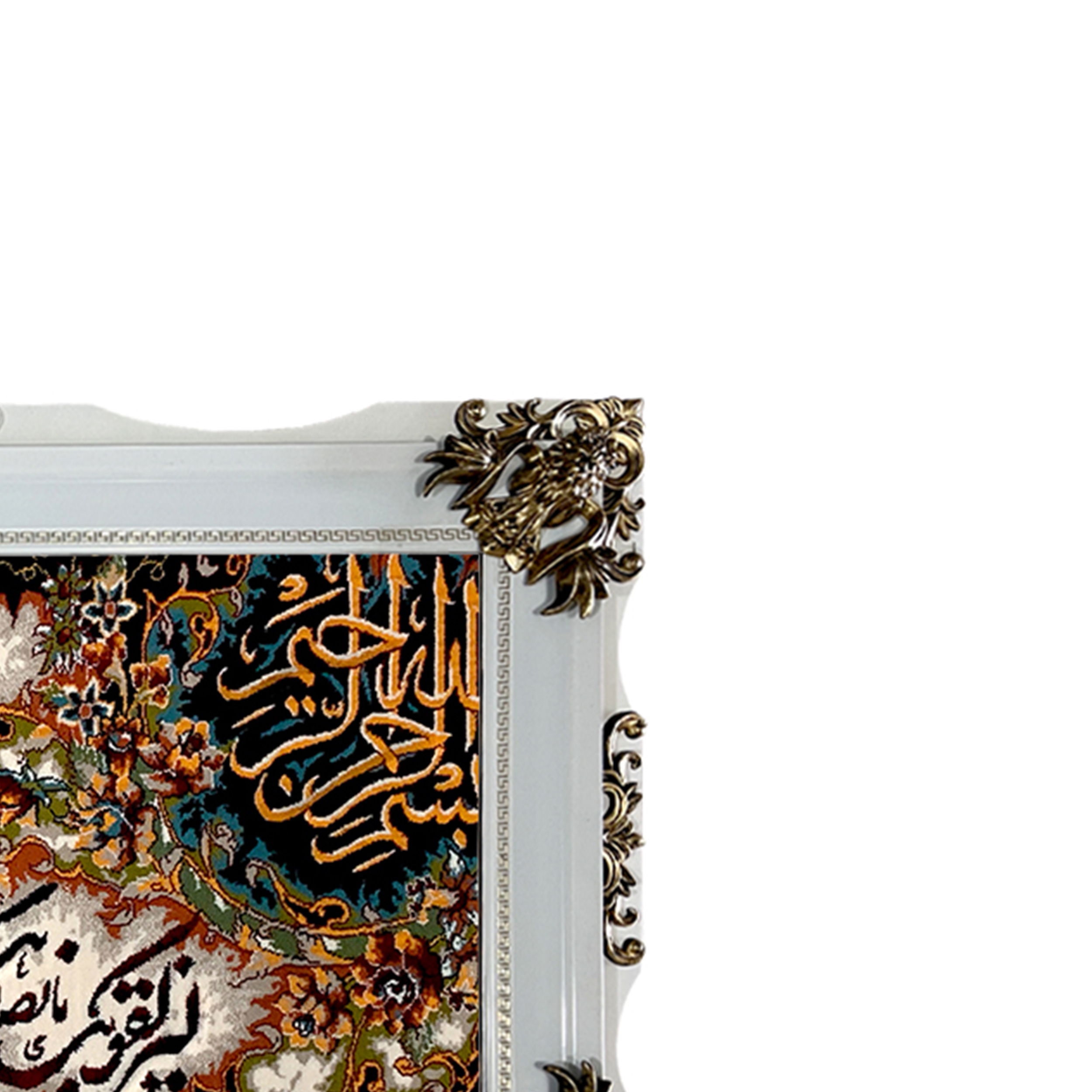 تابلو فرش ماشینی طرح دستبافت مدل وان یکاد کد 8433