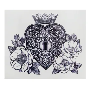 تتو موقت طرح قلب