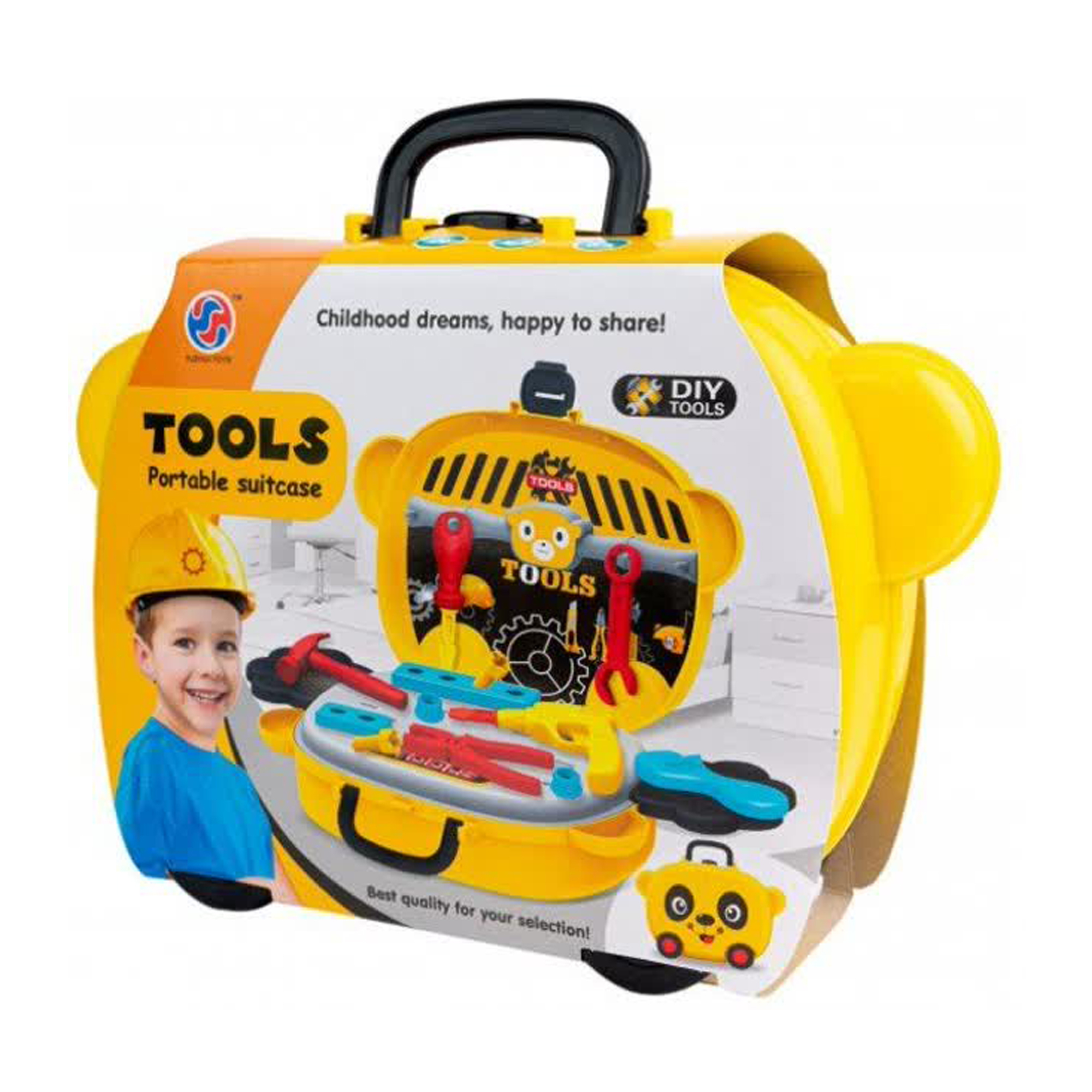 ست اسباب بازی ابزار مدل چمدانی کد 964