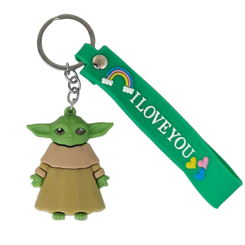 جاکلیدی مدل عروسکی طرح بیبی یودا کد 288 جاکلیدی مدل عروسکی طرح بیبی یودا کد 288