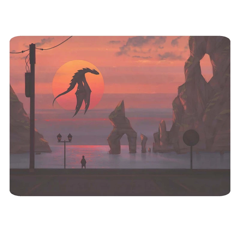 ماوس پد مدل اژدها کد 451 BBB