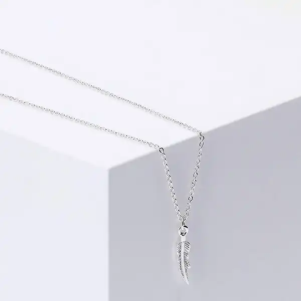 گردنبند زنانه سیکس مدل پر ظریف