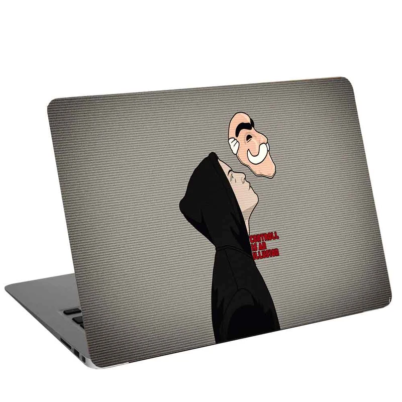 استیکر لپ تاپ طرح mr robot کد cl-405 مناسب برای لپ تاپ 15.6 اینچ