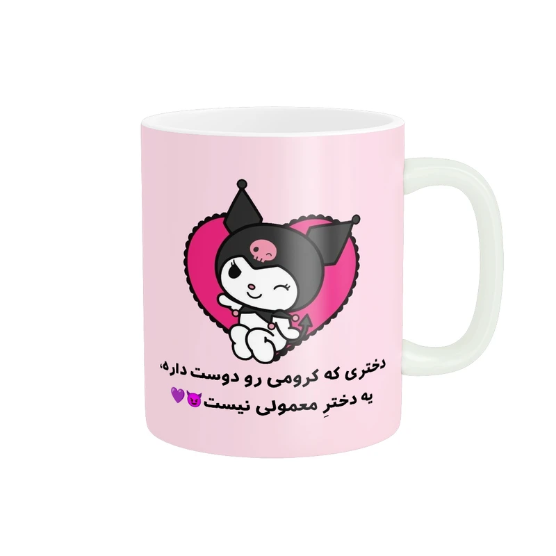 ماگ پادآفرین مدل کارتون کرومی و مای ملودی Kuromi کد PM3666