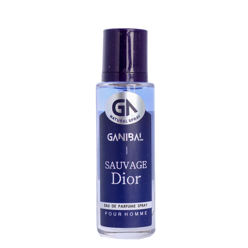 عطر جیبی مردانه گانیبال مدل ساواج دیور با رایحه تلخ حجم 35 میلی‌لیتر