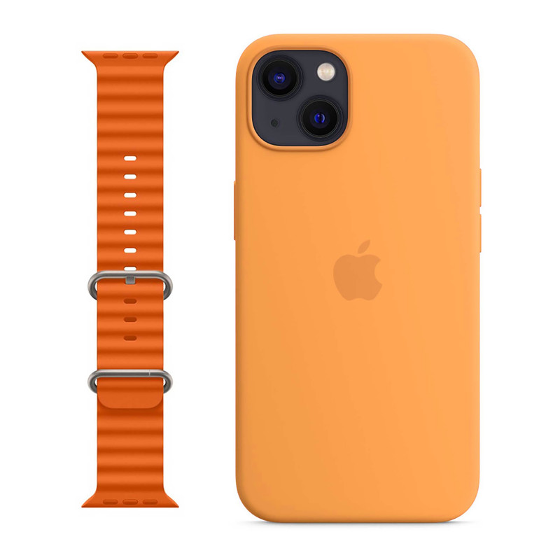 کاور  مدل 04 مناسب برای گوشی موبایل اپل iphone 14 plus به همراه بند اپل واچ 49 / 45 / 44 / 42 میلی متری