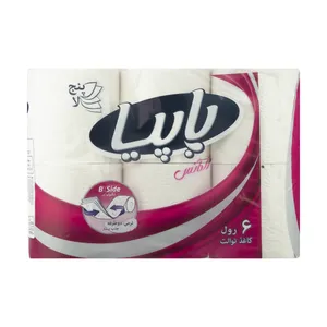 دستمال توالت پاپیا بسته 6 عددی