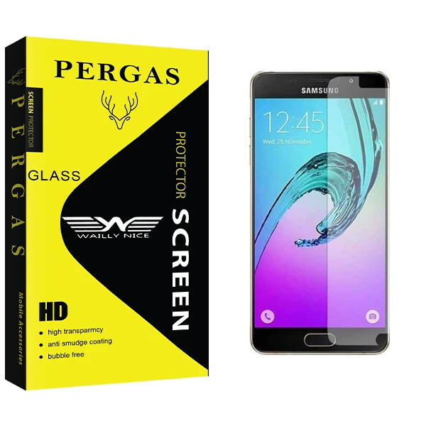 محافظ صفحه نمایش شیشه ای وایلی نایس مدل Pergas Glass مناسب برای گوشی موبایل سامسونگGalaxy A5 2016