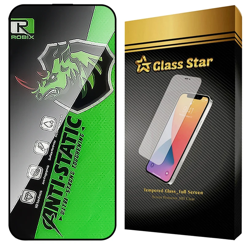 محافظ صفحه نمایش گلس استار مدل ROBIXG مناسب برای گوشی موبایل اپل iPhone 16 Pro Max