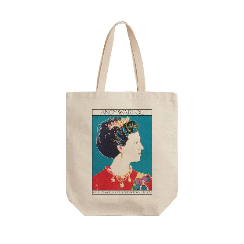 ساک خرید ترمه طراحان ایده مدل مارگارت ملکه دانمارک از وارهول کد art0868 - L