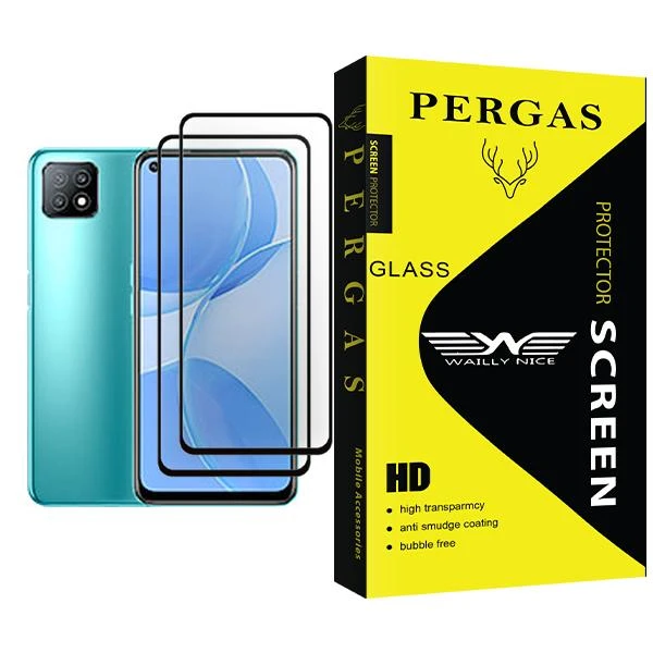 محافظ صفحه نمایش وایلی نایس مدل Pergas Glass MIX002 مناسب برای گوشی موبایل اوپو A53 5G بسته دو عددی