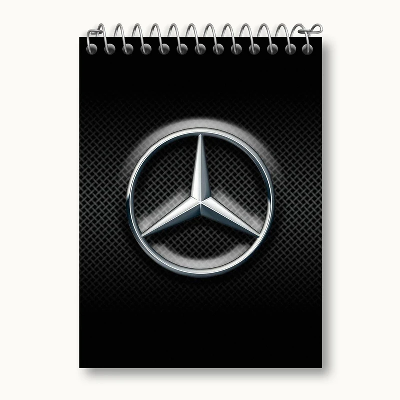 دفتر یادداشت 50 برگ خندالو مدل مرسدس بنز Mercedes Benz کد 23501