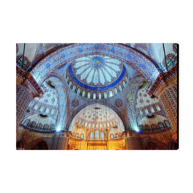 تابلو شاسی عرش طرح گردشگری ترکیه مدل مسجد سلطان احمد (مسجد آبی) کد As6041