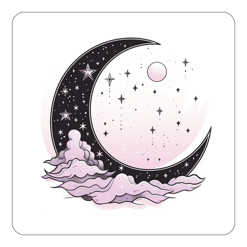 مگنت کاکتی طرح ماه و ستاره مدل mp51409