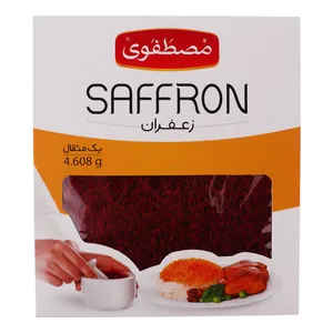 زعفران درجه یک مصطفوی - 4.608 گرم