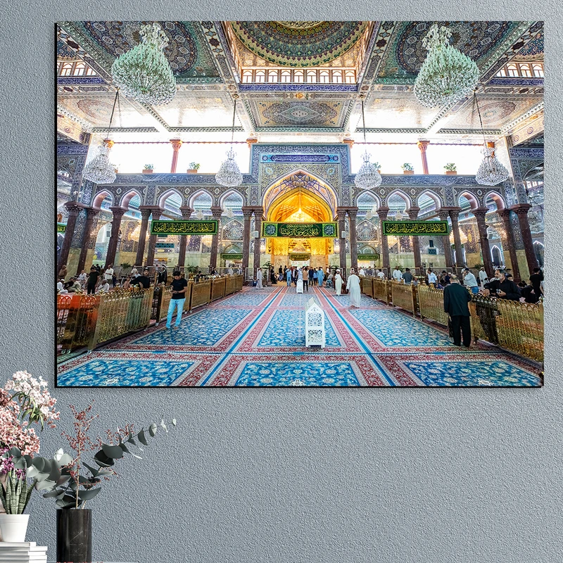 تابلو شاسی مدل کربلا حرم مطهر امام حسین (ع) کد 23