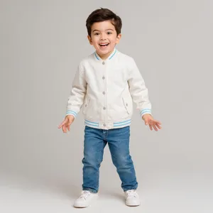 کت پسرانه تیپ تاپ مدل ‏25005B71314 رنگ سفید
