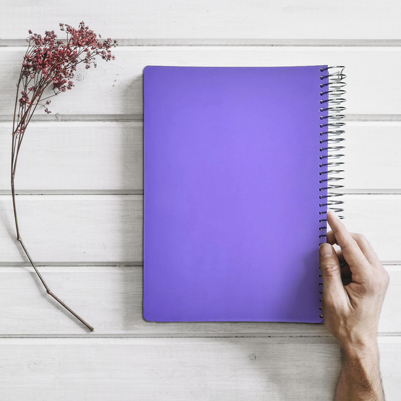 دفتر مشق 200 برگ مدل ساده کد 01