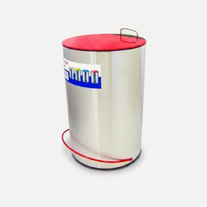 سطل زباله پدالی در رنگی مدل 960076BSE حجم 12 لیتر