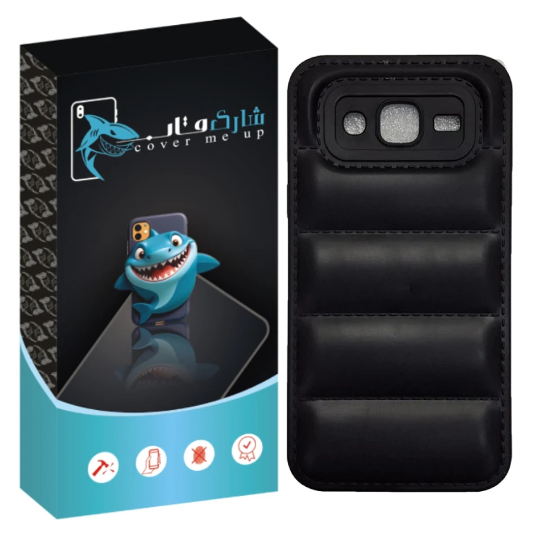 کاور شارک قاب مدل پافری مناسب برای گوشی موبایل سامسونگ Galaxy J5 2015