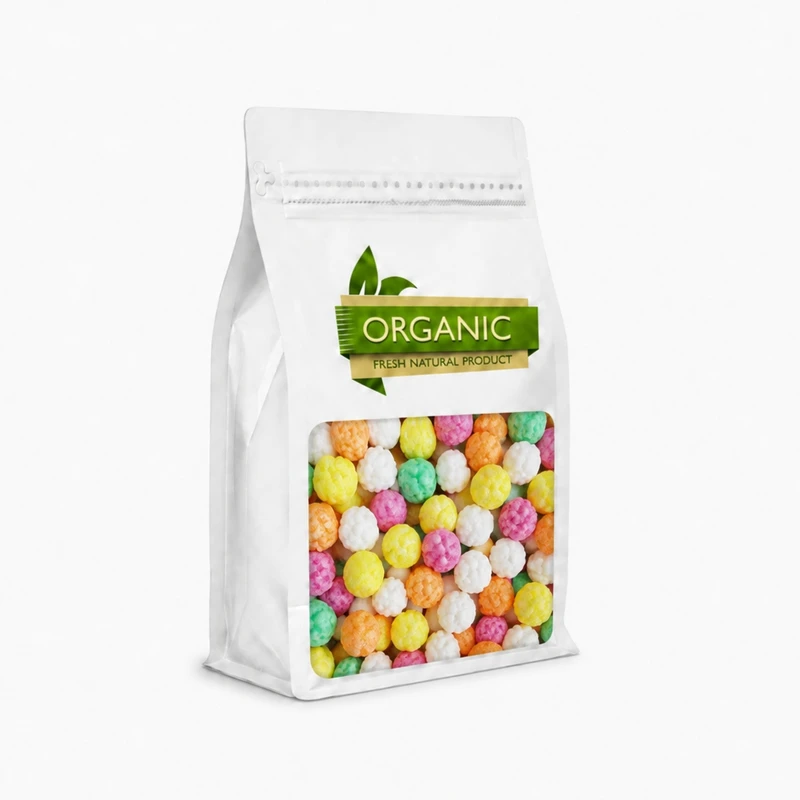نقل میوه ای رنگی ارگانیک - 500 گرم