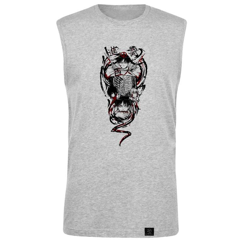 تاپ مردانه 27 مدل اتک آن تایتان کد WN764