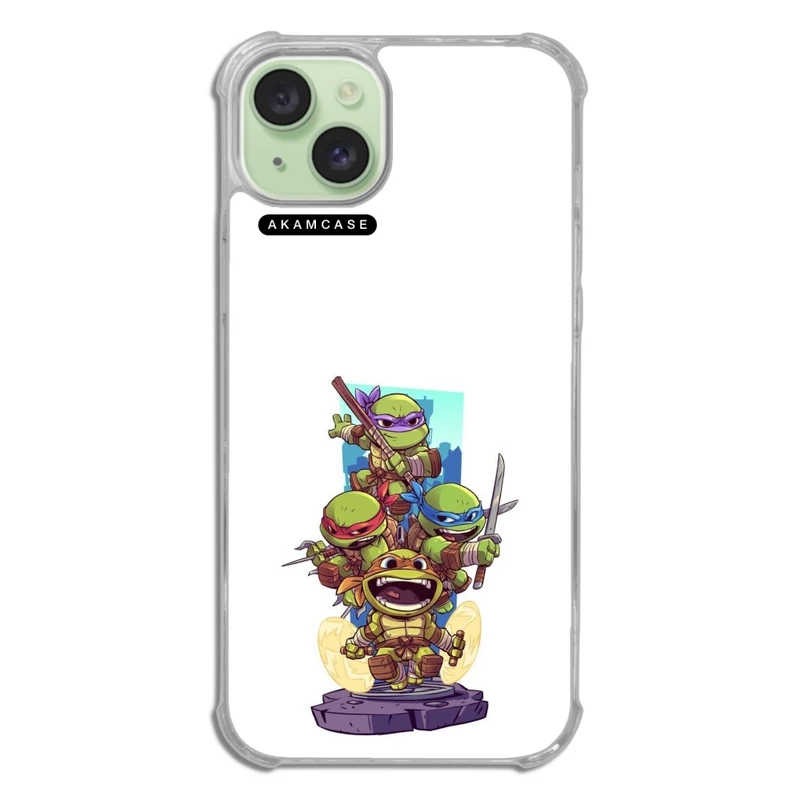 کاور آکام مدل AMC-WTA15PLUS-NINJA TURTLES17 مناسب برای گوشی موبایل اپل iPhone 15 Plus