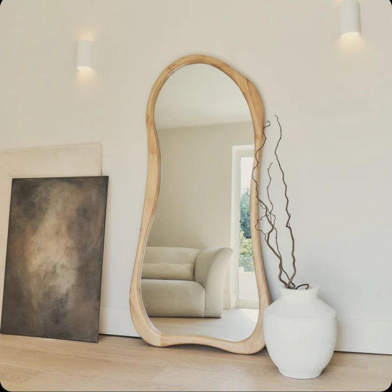 آینه قدی مدل دفرمه کلاسیک